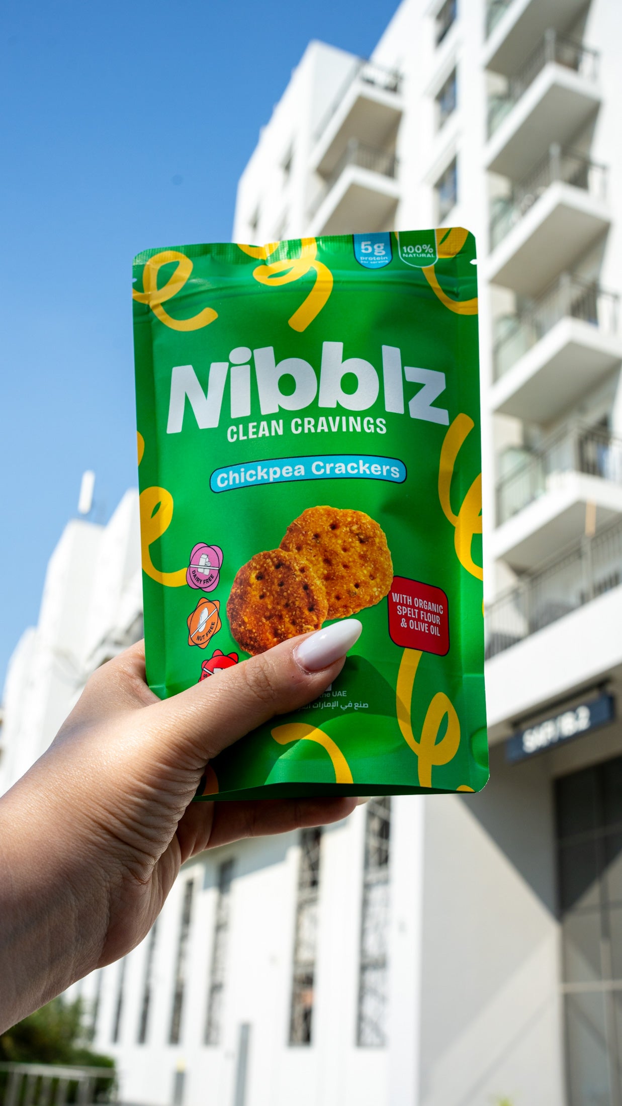 Chickpea Crackers